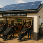 Solar Solution for Executive Barber Shop