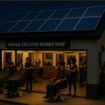 Solar Solution for Executive Barber Shop