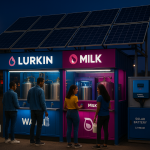 Solar Solution for a Milk ATM