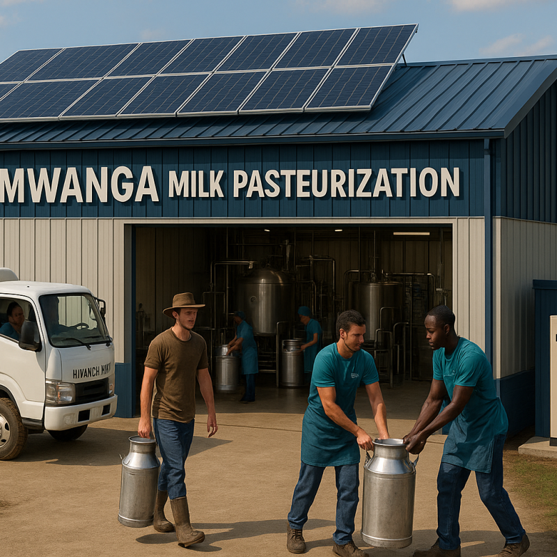 Solar Solution for a Milk Pasteurization